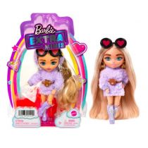 BRB Mała lalka Lalka 4 - Fioletowy kaptur/Blond kucyki HGP66 Mattel