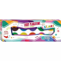 St. Majewski Farby plakatowe ST.ART 12 x 20 ml