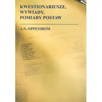 Kwestionariusze,Wywiady,Pomiary Ii A.n.openhaim