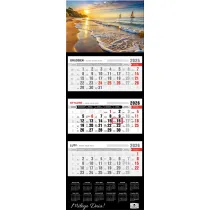 Kalendarz 2026 tr�jdzielny premium �agl�wka