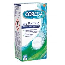 Corega Tabs Bio Formula tabletki do czyszczenia protez zębowych 136 tab.