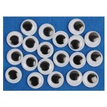 Fandy Ruchome oczka owal 20 mm