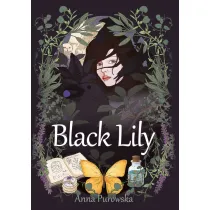 Black Lily (barwione brzegi)