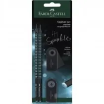 Zestaw Sparkle Midnight Ocean 2 owki+temper+gumk
