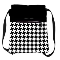 Beniamin Worko-plecak Black&White Pepitka
