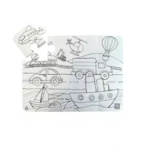 Funny puzzle Pojazdy 44x37 cm Strigo