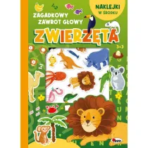 KSIAZECZKA EDUK A4 ZAGADKOW ZAWROT ZWIERZ NA AWM