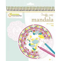 Kolorowanka Graffy Pop Mandala Magia