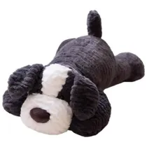 Maskotka przytulanka ciemno szara 30cm Leantoys