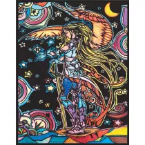 Kolorowanka Welwetowa 47x35 Elf Wojownik