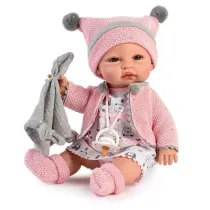 Lalka hiszpa�ska bobas Rosa z akcesoriami 29cm Berbesa