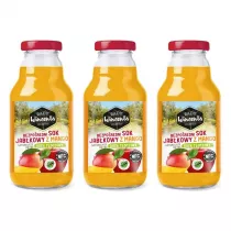 Sady Wincenta Sok 100% jabkowy z mango naturalnie mtny toczony NFC Zestaw 3 x 330 ml