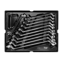 Wk�ad - klucze oczkowo-gi�te 6-32 mm + tacka C1202 12 szt.