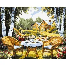 Ideyka Malowanie po numerach - Wymarzony domek 40x50cm