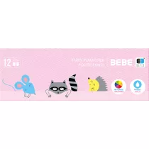 Interdruk Farby plakatowe B&B Kids Pastel 12 x 20 ml