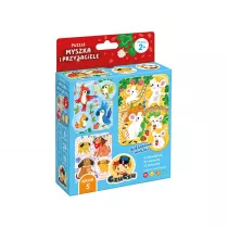 CzuCzu Puzzle Myszka i przyjaciele 2+ Bright Junior Media