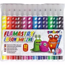 Hasta Flamastry ergonomiczne Fun&Joy FJ-218A-12 12 szt.