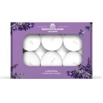 Big Nature �wieczki sojowa zapachowa tealight LAWENDA 6 szt.