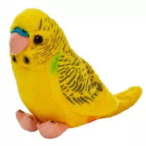 Maskotka ZOO Papuga falista ��ta 13cm Beppe