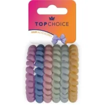 Top Choice Gumki do wosw - mix kolorw 20049 6 szt.