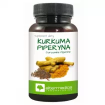 Alter Medica Kurkuma i Piperyna Suplement diety 60 kaps.