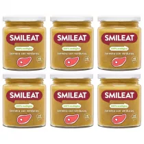 Smileat Soiczek z ekologiczn cielcin i warzywami po 6 miesicu Zestaw 6 x 230 g Bio