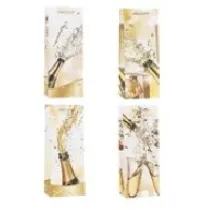 Rozette Torebka ozdobna na butelk� 12x36x9cm mix