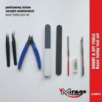 Zestaw podstawowych narz�dzi modelarskich