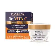 Floslek Re Vita C 40+ ultra rewitalizator krem na noc 50 ml