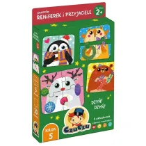 CzuCzu Puzzle Reniferek i przyjaciele dla dzieci Bright Junior Media