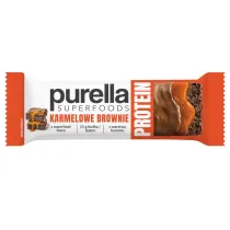 Purella Protein bar baton proteinowy karmelowe brownie 45 g
