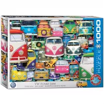 Puzzle 1000 el. Autobusy Eurographics