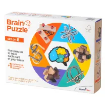 �amig��wka Brain Puzzle zestaw 6 szt. G3