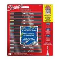 Sharpie Markery akrylowe 12 kolorw
