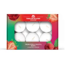 Big Nature �wieczki sojowa zapachowa tealight TRU-MALINA-RӯA 6 szt.