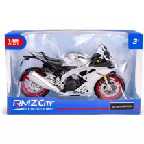 Model RMZ 1:12 Aprilia RSV4 srebrny Daffi