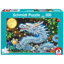 Puzzle 200 el. Smocza przygoda Schmidt