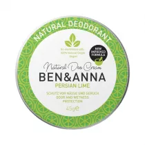 Ben&Anna Natural Deodorant naturalny dezodorant w kremie w aluminiowej puszce Persian Lime 45 g