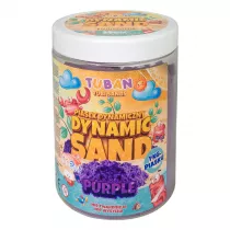 Piasek dynamiczny fioletowy 1kg Tuban