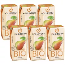 Hollinger Nektar gruszkowy m�tny Zestaw 6 x 200 ml Bio
