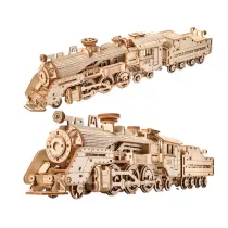 Puzzle Drewniane 3D - Lokomotywa Nice-idea.pl