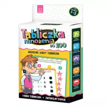 Tabliczka mnoenia do 100. Magiczne karty termiczne