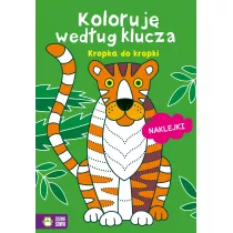 Koloruj wedug klucza. Kropka do kropki