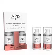 Apis Exfoliating Home Care odnowa skry w 20 dni zestaw emulsja 10% + el 15% 2 x 15 ml