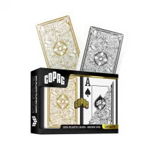 Legacy Bridge Jumbo Index, karty do gry, czarne i zote