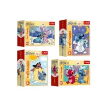 Puzzle 54 mini - Stitch i jego wiat - mix Trefl