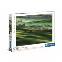 Puzzle 500 el. High Quality Collection. Wzgrza Toskanii Clementoni