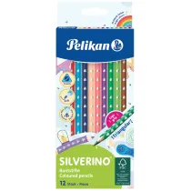Pelikan Kredki tr�jk�tne Silverino 12 szt.