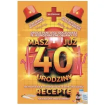 Yeku Karnet Urodzinowy z recept� 40