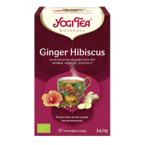 Yogi Tea Herbata Ginger Hibiscus Bio 17 x 2 g